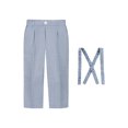 thumbnail image 5 of Penkiiy Premium Adjustable Suspenders Boys Dress Pants | School Uniform, Formal & Casual Wear (6M-10Y), 5 of 5