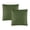 Bay Leaf, variant on Mainstays 18"x18" Boucle Decorative Throw Pillow Cover- 2Pk- Warm Browny