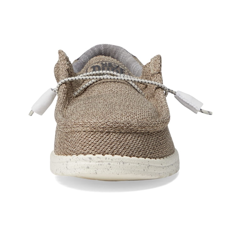 Hey Dude Mens Wally Stretch Sand Dune Casual/Athleisure Slip-On‎ Loafers S-10 HEYDUDE Wally Stretch - Sand Dune Camo US 10 - Walmart.com main image 3