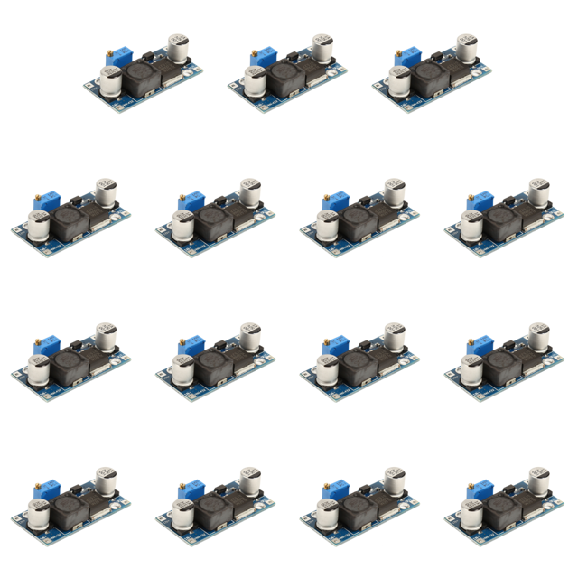 (HW-432) XL6009DC-DC Módulo refuerzo fuente alimentación estabilización voltaje ajustable 5/6/9/12V a 24v