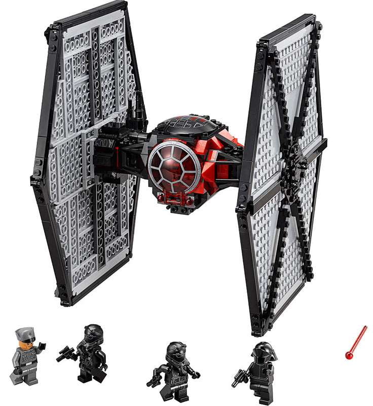 Pre-Owned Star Wars The Force Awakens First Order Special Forces TIE Fighter Set LEGO 75101 [517 Pieces, Damaged Package]