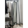 thumbnail image 5 of Furniture of America Stile Metal Coat Stand with Mirror, Matte Black, 5 of 9
