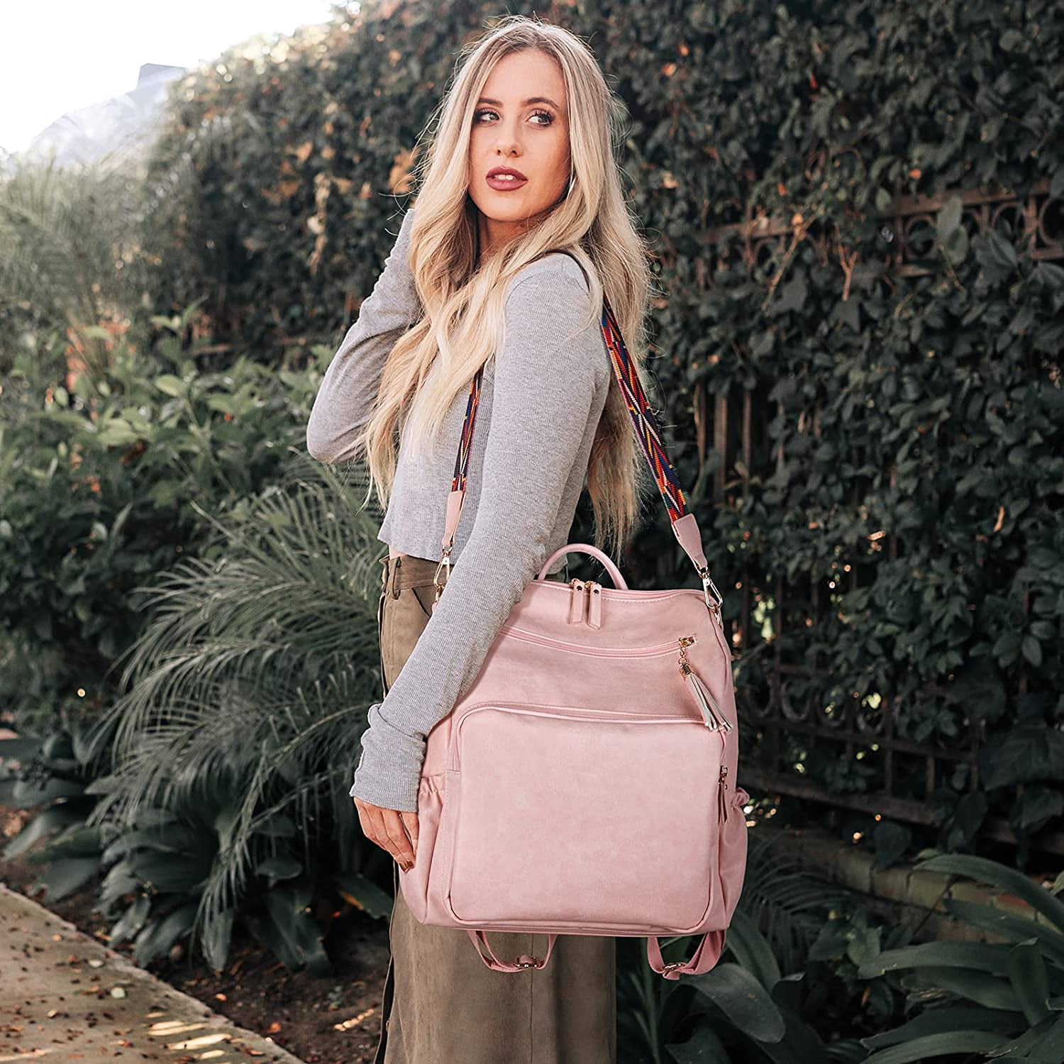 Rucksack style handbag sale