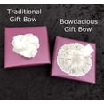 thumbnail image 2 of Bowdacious Gift Bows, 54 Christmas Holiday Bows, 3D Looking Gift Bow Stickers with Foil Accents and Attached Gift Tag. No More Crushed Bows!, 2 of 6