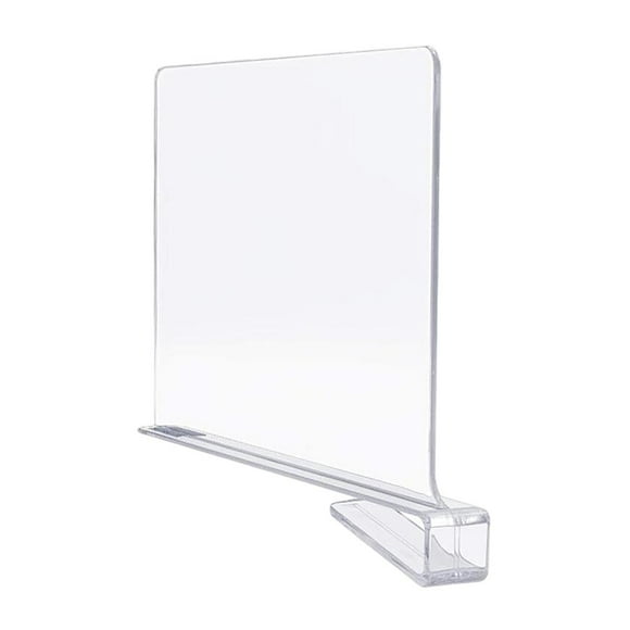 Multifunction Transparent Acrylic Shelf Dividers Cabinet Storage Divider for Storage Organization In Bedroom
