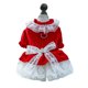 thumbnail image 1 of Winter Dog Princess Dress Wedding Dress Red Dog Dress for Small Medium Puppy Dogs Skirt Chihuahua Christmas Pet Clothes ShopWise Round, 1 of 7