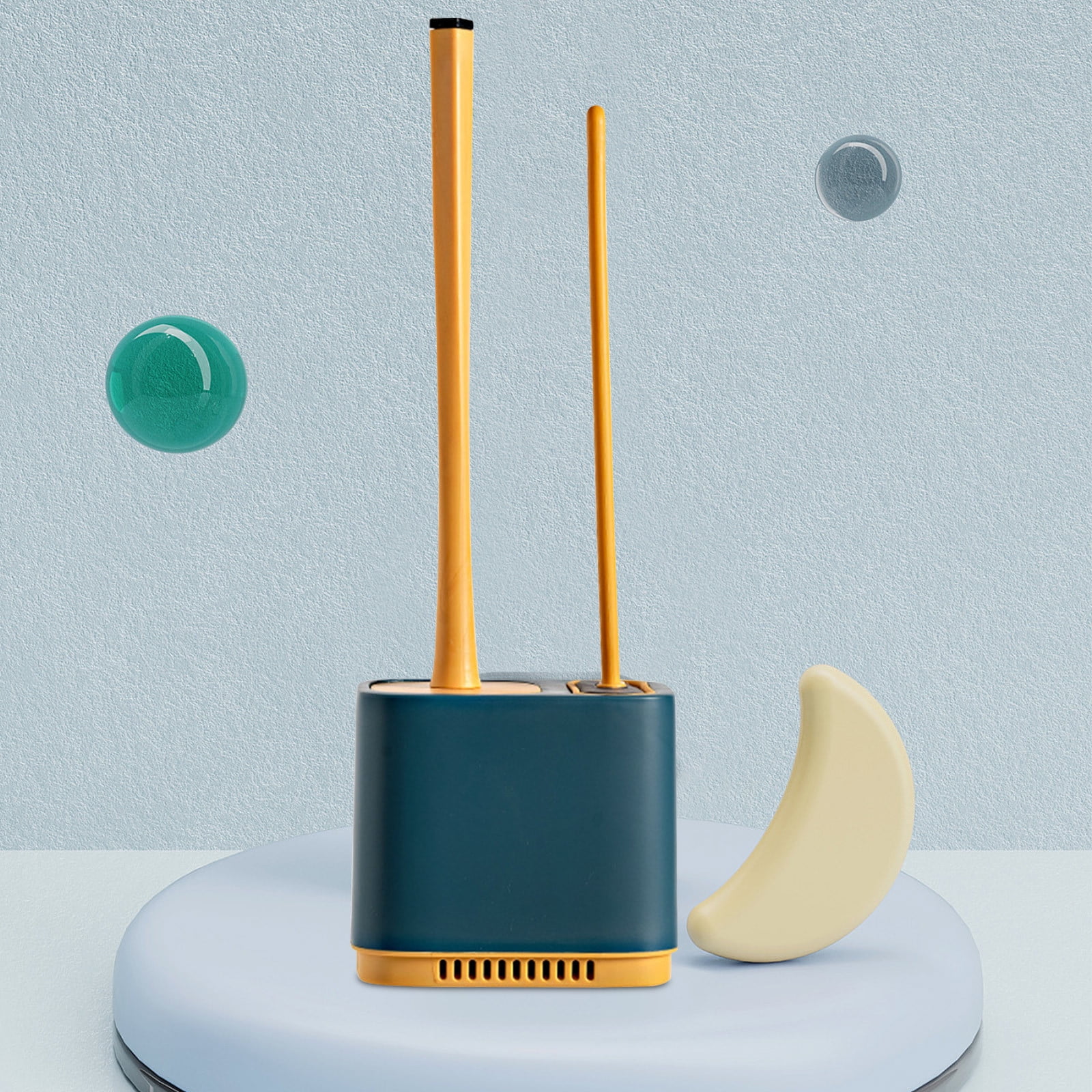 Vikakiooze 2023 Promotion on sale, Toilet Bowl Brush And Holder With 2