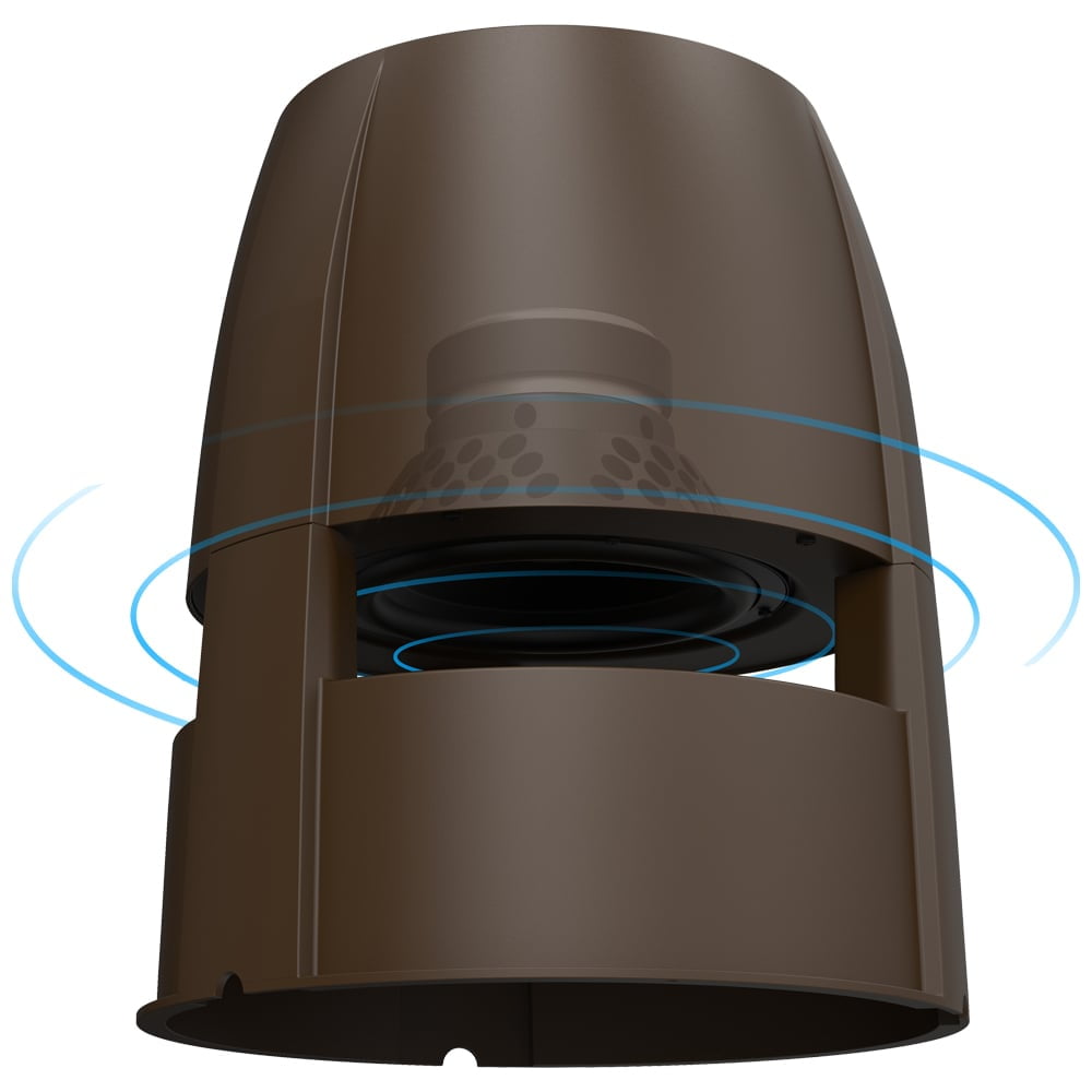OSD BOM4.1.2 8" Bluetooth Outdoor Powered Subwoofer, Built in Amp w/ 4x 60W Speaker Outputs