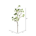 thumbnail image 2 of Vickerman 43" Artificial Green Milan Leaf Spray. Includes 2 sprays per pack., 2 of 3