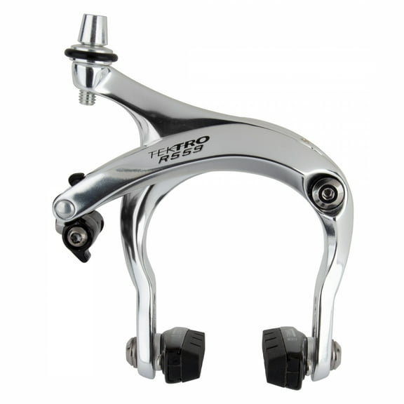 Tektro R559 Extra Long 53-73mm Rear Brake Caliper Silver Standard Nut Road Bike