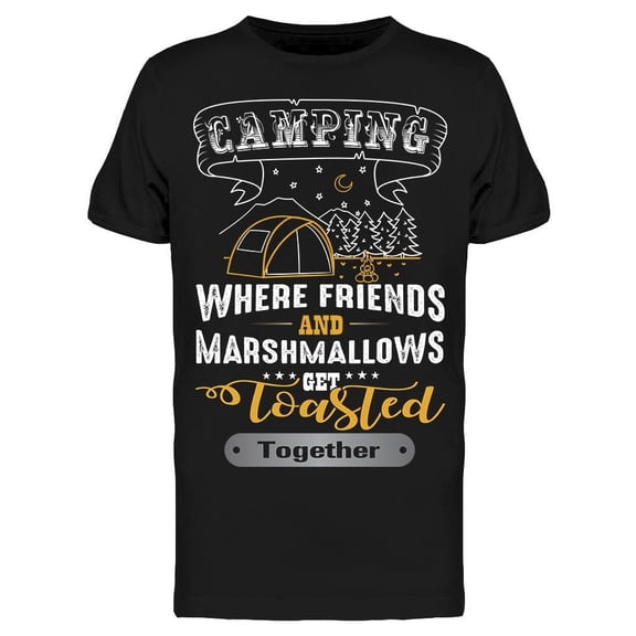 Always Choose Camping Tee Men's -Image by Shutterstock