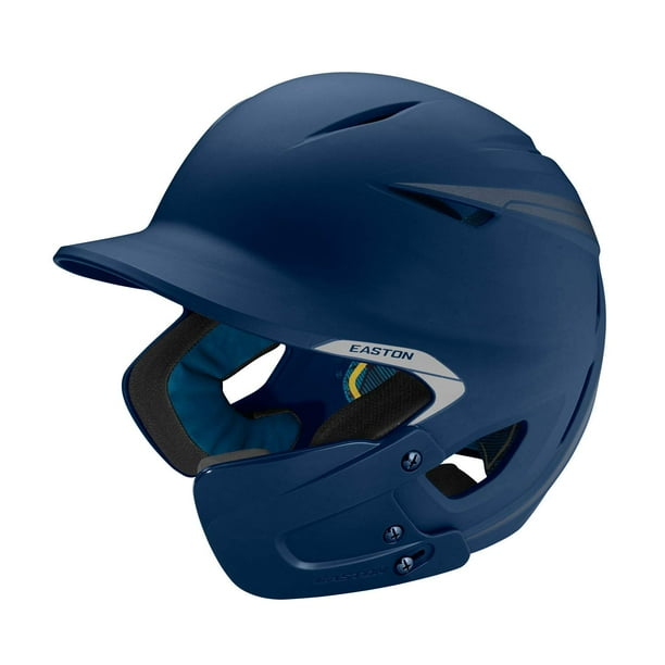 Easton ProX Matte Baseball Helmet with Jaw Guard. Junior. Navy