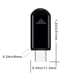 thumbnail image 4 of Adaptador de Control IR para Smartphone con Control Remoto Universal USB-C y Bláster Infrarrojo para Android Phone All en un Solo Aire Acondicionado/tv/dvd/stb (Negro), 4 of 7