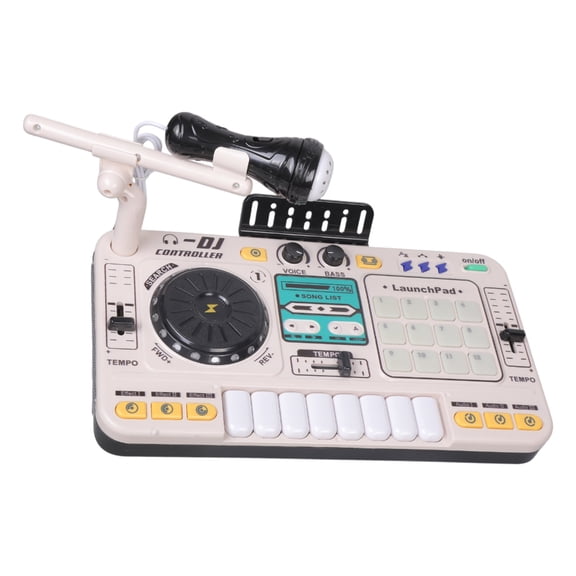 Professional Childrens DJ Controller Karaoke Microphones Beating Effects Included