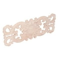 thumbnail image 6 of Ymiko Decorative Wood Trim,Wood Carved Applique,Wooden Appliques DIY Production Exquisite Carving Vintage Style Environmental Decorative Wood Appliques, 6 of 8