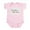 Petal Pink, variant on CafePress - Daddy's Little Baker Infant Bodysuit - Baby Light Bodysuit, Size Newborn - 24 Months