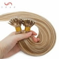 thumbnail image 3 of SEGO Nano Micro Bead Ring Human Hair Extension Pre Bonded Nano Tip Remy Hair Extensions Loop Hand Hairpiece, 3 of 8