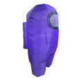 thumbnail image 2 of Among Us Inflatable Halloween Fantasy Costumes, Child One Size Purple, 2 of 8
