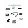 thumbnail image 6 of XLR Male to Dual 1/4 inch Y Splitter Cable,Male XLR to Double 6.35mm Mono TS Plug Mic Audio Converter Adapter Cord, 6 of 9