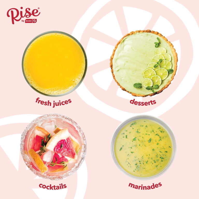 Dash Rise Electric Citrus Juicer, 10 Oz, Blue photo 7