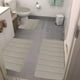 thumbnail image 4 of Juego de 4 alfombrillas de baño de espuma (40 x 50 cm, 40 x 60 cm, 38 x 42 cm y 38 x 49 cm), ultrasuaves y muy absorbentes, antideslizantes, lavables a máquina para un secado rápido, para, 4 of 8