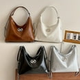thumbnail image 5 of JUYGO Fashionable Shoulder Bag New Casual Bag With Chain Strap PU Leather Versatile Hobo Handbag For Ladies, 5 of 7