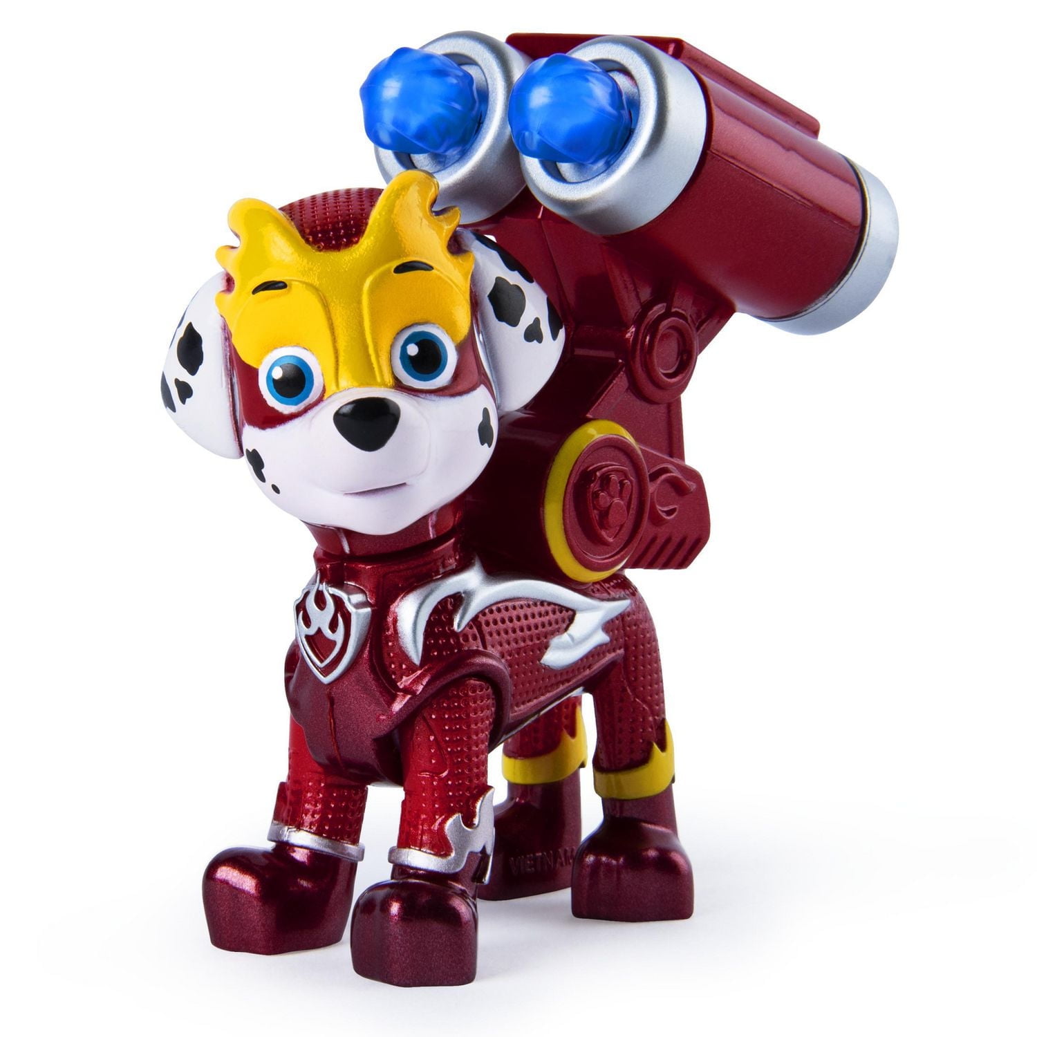 PAW Patrol, Mighty Pups Super PAWs, Figurine Marcus avec sac à dos transformable, pour les enfants à partir de 3 ans