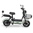thumbnail image 2 of Bicicleta Eléctrica Motobici R14 Neon EX-1 Frenos de Tambor 350W 0-38 km/h 50km Acero verde, 2 of 4