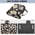 thumbnail image 6 of FUIALDOLG Universal Fit White Daisy Flower Golf Cart Cover 51x30Inch Anti Skid Golf Cart Seat Cover With Pocket,Two-Seat Golf Carts Replacement Cushion Universal for Club Car, 6 of 8