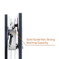 thumbnail image 3 of Sunny Shower Frameless Sliding Shower Door 64 in. W x 76 in. H in Brushed, 3 of 12