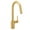 Gold, variant on Moen Align Chrome One-Handle Pulldown Kitchen Faucet