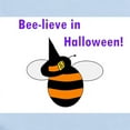 thumbnail image 2 of CafePress - BEE LIEVE IN HALLOWEEN! Infant Bodysuit - Baby Light Bodysuit, Size Newborn - 24 Months, 2 of 4