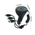 thumbnail image 3 of Car Fast Charging Charger, Bluetooth Mp3 Player, Car Cigarette Lighter With Digital Display, Car Fast Charging, One To Four with Car Charger, Multi-Port Concurrent Charging, 3 of 6