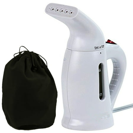 Smartek Smart Care White 800-watt Handheld and Compact Garment Steamer with Heat-Resistant Body and One-touch Operation