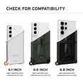 thumbnail image 2 of [U] by UAG Samsung Galaxy S22 Case Clear Blue Cerulean Lucent Slim Fit Lightweight Stylish Transparent Impact Resistant Protective Phone Cover, [6.1 inch Screen], 2 of 7