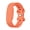 248mm Bright Orange, variant on Silicone Replacement Band for Fitbit Air Smartwatch, Lightweight Breathable Strap with Secure Hard-Shell Coating and Reverse Buckle, Soft Skin-Friendly Bracelet