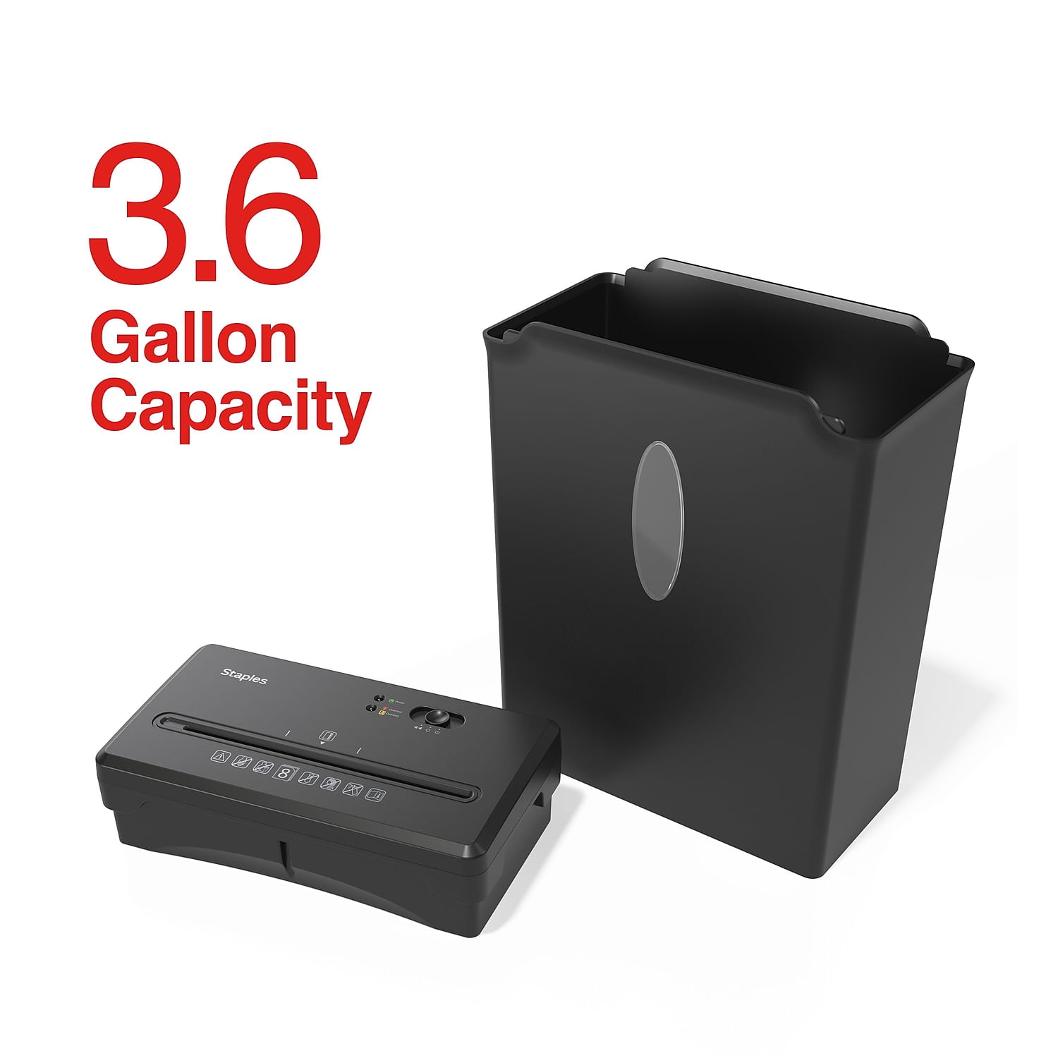 Staples 8-Sheet Cross-Cut Personal Shredder (SPL-OXC8A)