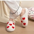 thumbnail image 2 of Zapatillas de moda familiar para hombre y mujer, Sandalias planas cálidas de dibujos animados, bonitas sandalias antideslizantes, zapatos de Navidad para parejas, otoño e invierno, 2024, 2 of 5
