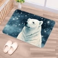 thumbnail image 5 of Polar Bear Polyester Non-Slip Machine Washable Floor Rug, for Office, Chair Rugs Included, 5 of 6