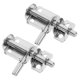 thumbnail image 4 of 2pcs Stainless Steel Safety Door Bolts Latches Anti Theft Lock Buckle Thickened Steel Bedroom Door and Window Latch, 4 of 4