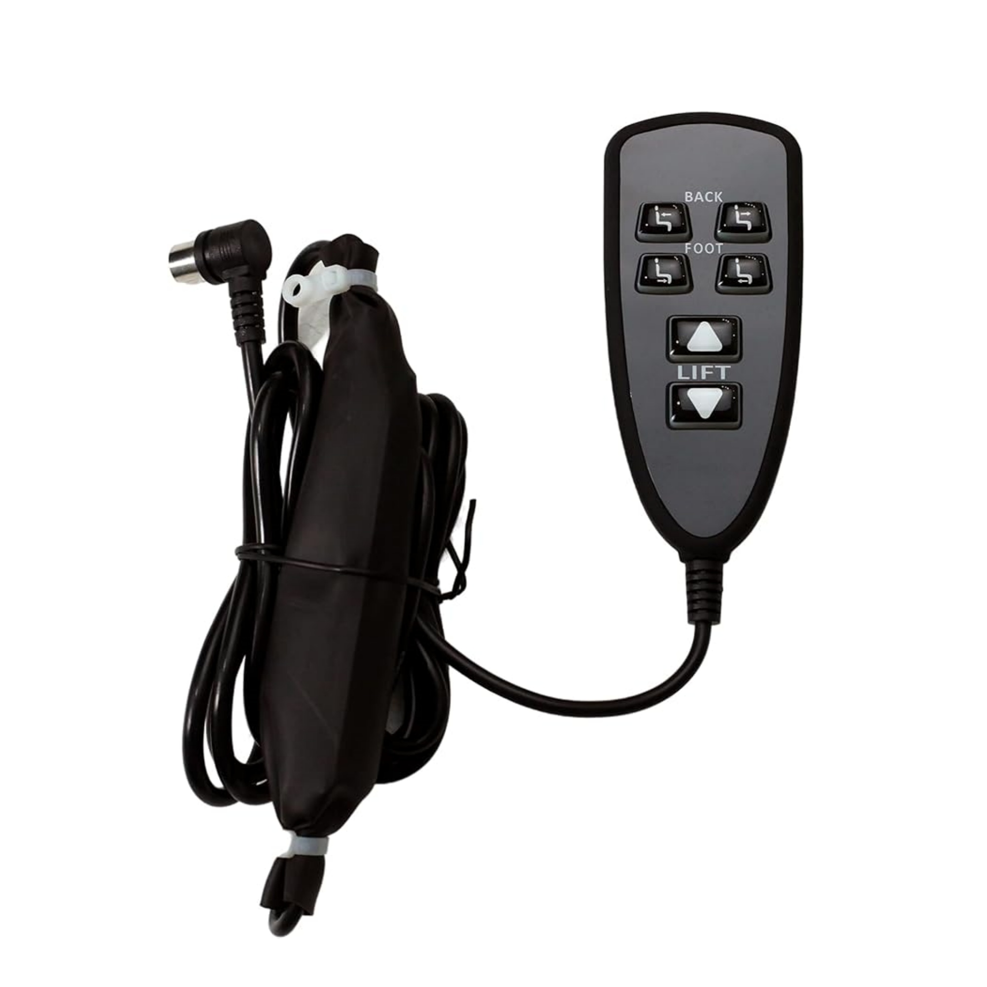 Raffel Systems Model HC R2B 04 Lift Chairs Recliner Remote 6 Button 5 Pin Hand Control Replacement