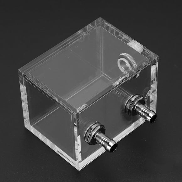 Tanque de agua para computadora, tanque de agua acrílico transparente de 200 ml, tanque refrigerado por agua, durabilidad mejorada