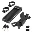 thumbnail image 1 of Bicycle Electric Scooter Electric Car Foldable Rectangular Anti-Theft Lock Chain Steel Durable Folding Lock, 1 of 5