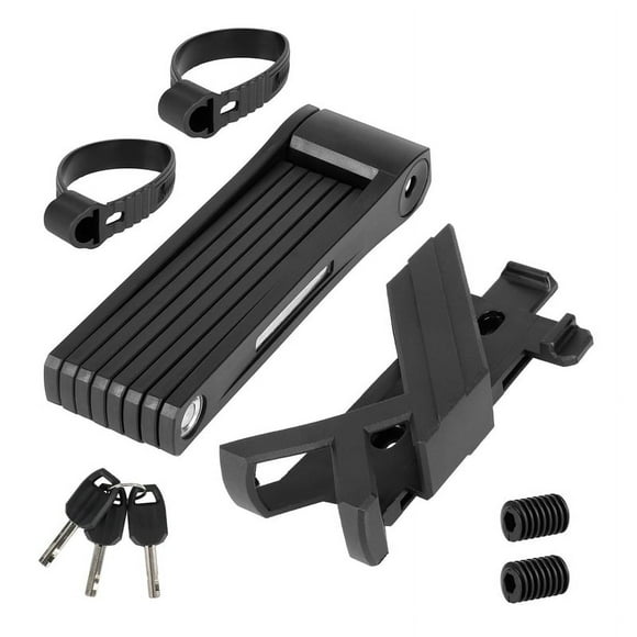 Bicycle Electric Scooter Electric Car Foldable Rectangular Anti-Theft Lock Chain Steel Durable Folding Lock