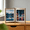 Linght gray, variant on mirlewaiy 2‑Panel Hinged Rotating Picture Frame, Double‑Sided Desk Photo Holder(1Pack)