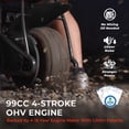 thumbnail image 3 of 99cc 4-Stroke Gas Powered Mini Bike for Teens Ages 13+, Up to 28 MPH, Pull Start, Automatic Clutch, Rear Disc Brake, 145/70-6 Street Tires, 220 lb Capacity, 3 of 8