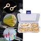 thumbnail image 1 of Terminal de Anillo, Desconecte Rápido de 150 Piezas de Surtido de Cable de Alambre Con Caja de Almacenamiento para Proyectos Eléctricos, 1 of 7