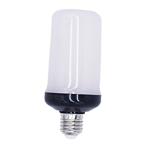 oshhnii E27 Base Bulb Flame Flickering Fire Light Bulb for Indoor Outdoor Porch Home E27 Yellow Light