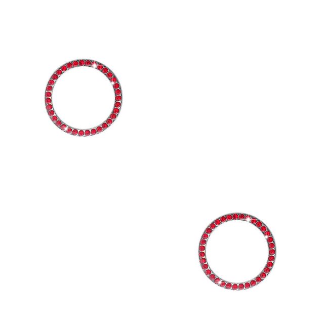 Scienceny Adhesivo de dirección Multicolor Aleación de zinc Suministros para automóviles Atractivo Adhesivo Paster Decoración Firmeza Suministros para Rojo 2piezas Scienceny CBP375570