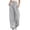 Grey, variant on Fiaer Black Sweatpants Plus Size Baggy High Waisted Pants Comfort Casual Trendy Warm Lace up Trousers with Pocket White XL
